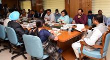 The Union Minister for Education, Skill Development and Entrepreneurship, Shri Dharmendra Pradhan at an event to mark the kickstart the public consultations for National Credit Framework under NEP, in New Delhi on October 19, 2022.