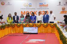 Mock G20 activity was organised at Siksha Anusandhan by the Ministry of Education and the Ministry of Skill Development Entrepreneurship in collaboration with the Indian Institute of Democratic Leadership as part of the Jan Bhagidari campaign, in Bhubaneswar on April 21, 2023