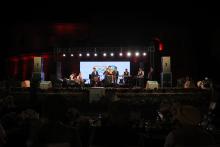 Famous Punjabi Singer Shri Gurdas Maam performed at the farewell dinner of the 2nd Education Working Group (EdWG) meeting organized at the Gobindgarh Fort, in Amritsar on March 17, 2023.