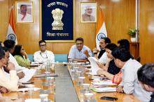 The Secretary, Higher Education, Shri K. Sanjay Murthy and the Secretary, Department of School Education & Literacy, Shri Sanjay Kumar met the journalists from Pune Education Forum, Pune on June 07, 2023.