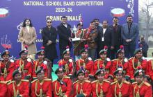 National School Band Competition 2023-24 as part of Republic Day celebrations