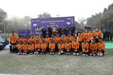 Grand Finale of the National School Band Competition 2023-24 as part of Republic Day celebrations