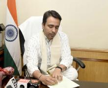 Shri Jayant Chaudhary assumed charge as the Minister of State for Education