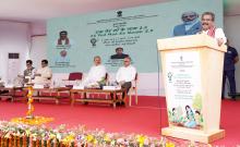 Shri Dharmendra Pradhan addressing at the launch of ‘Ek Ped Maa Ke Naam 2.0’ campaign