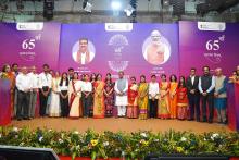 group photograph during the 65th Foundation Day Celebration of NCERT