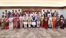 PM in a group photograph