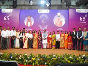group photograph during the 65th Foundation Day Celebration of NCERT