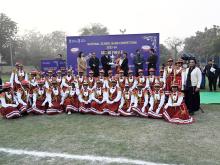 Republic Day celebrations 2024 at Major Dhyanchand National Stadium, in New Delhi