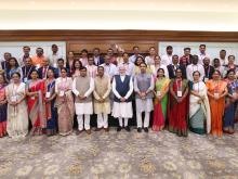 PM in a group photograph